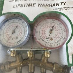 Air Conditioner Testing And Charging Manifold