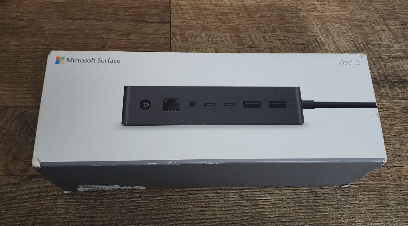 Microsoft Surface Dock 2 - for Notebook/Desktop PC/Smartphone/Monitor/Keyboard/Mouse - 199 W - 6 x USB Ports - USB Type-C

