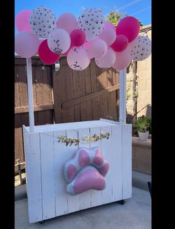 Lemonade stand on wheels
