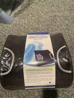 Chair Pillow Lumbar Support Warm/cool