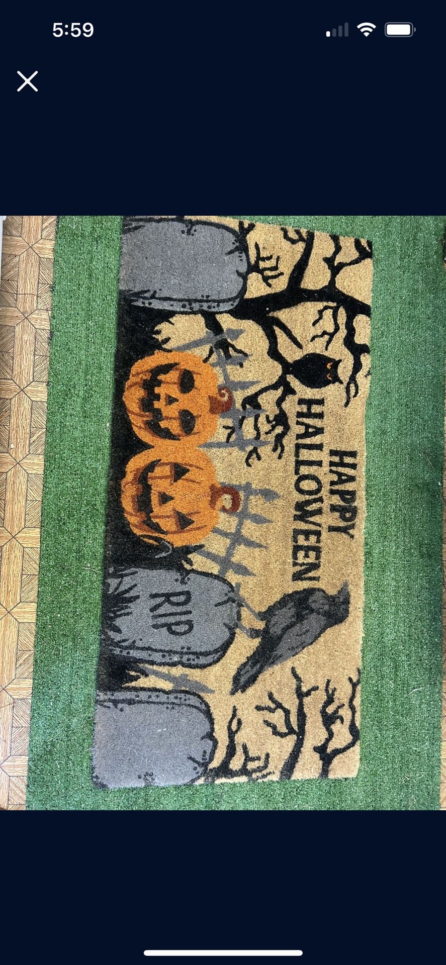 Halloween Outdoor Carpet
