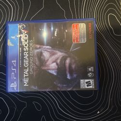 Metal Gear Solid V PS4 Disc