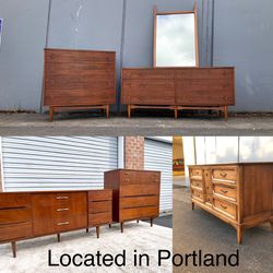 Vintage Walnut Dressers