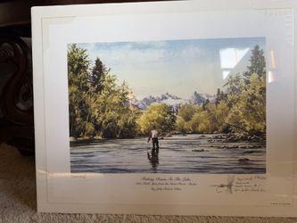 Fishing Down To The Lake” Limited Edition Print #236/500
