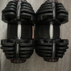 Pair Of 1090 Adjustable Dumbells