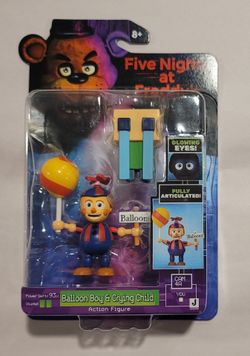 Five Night's at Freddy's Balloon Boy & Crying 6.5” IN HAND
