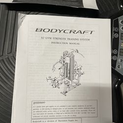 BodyCraft X2 Home Gym