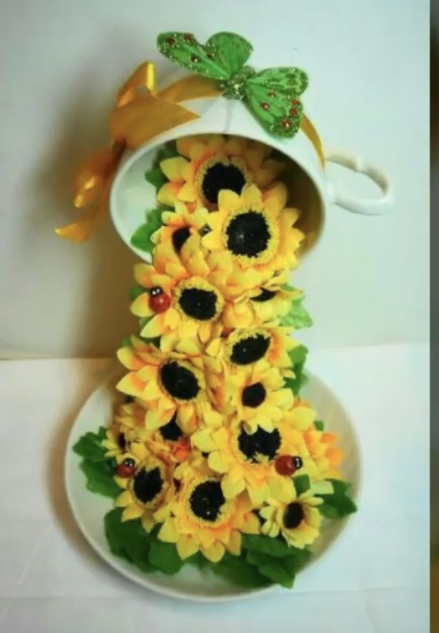 Table center pieces for wedding/ engagement party decoration