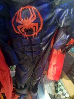 Spider-Man Miles Morales Costume - Kids Size 6-8