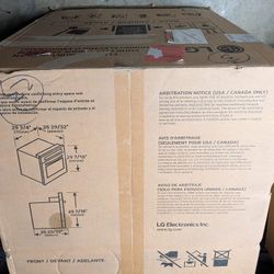 NEW LG Electric Built-in Oven