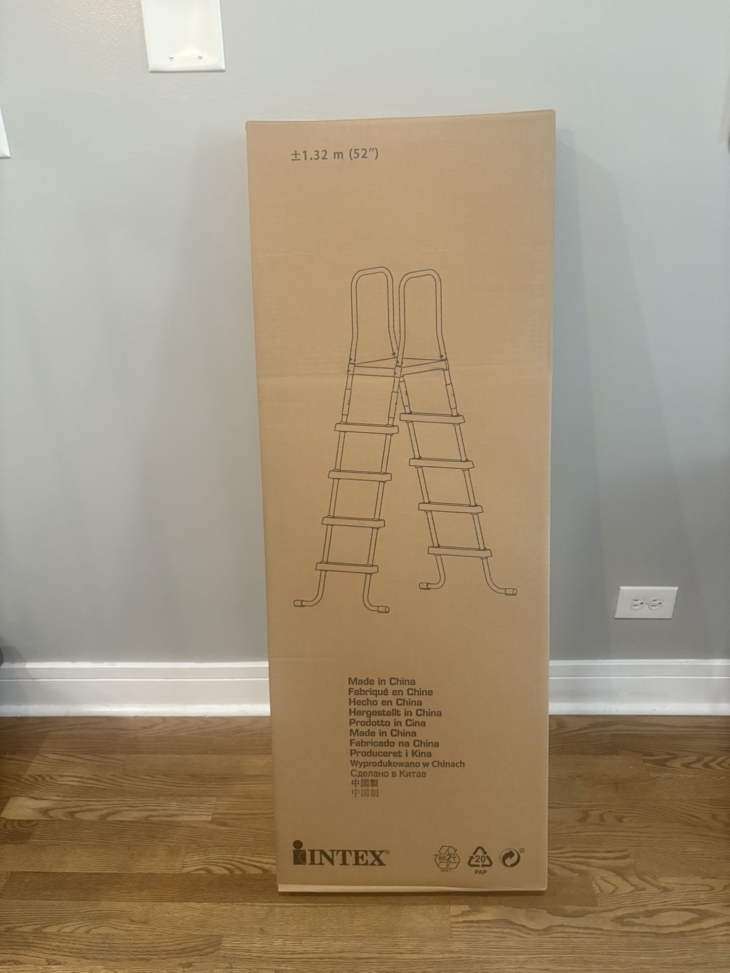 Above Ground Pool Ladder With Top Landing