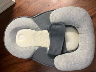 Baby Feeding Support Wedge Pillow, Infant Nursing Cushion with Gentle Incline for Bottle Feeding and Tummy Time, Portable Lounger Support