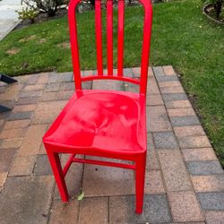 Red Coca-Cola Chair - Emeco 111 Navy chair