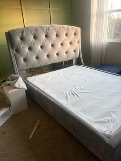 Queen size bed frame