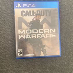 Call Of Duty Modern Warfare PS4