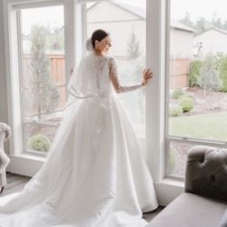 Princess Cut Wedding Dress