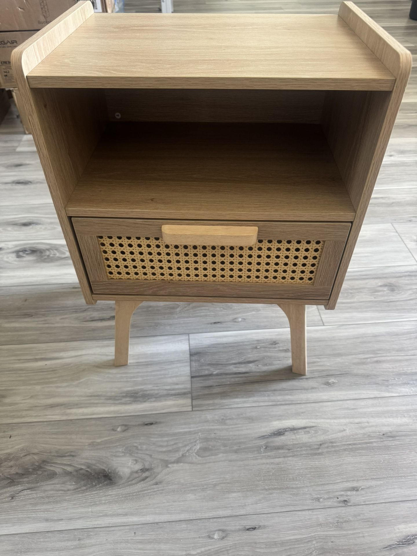 Lerliuo Rattan Nightstand 