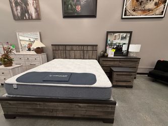 4 PC KING BEDROOM SET