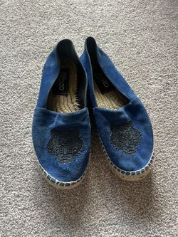 Kenzo Paris Platform Espadrilles – Size 38 (Runs Large – Fits US 8 to 8.5)