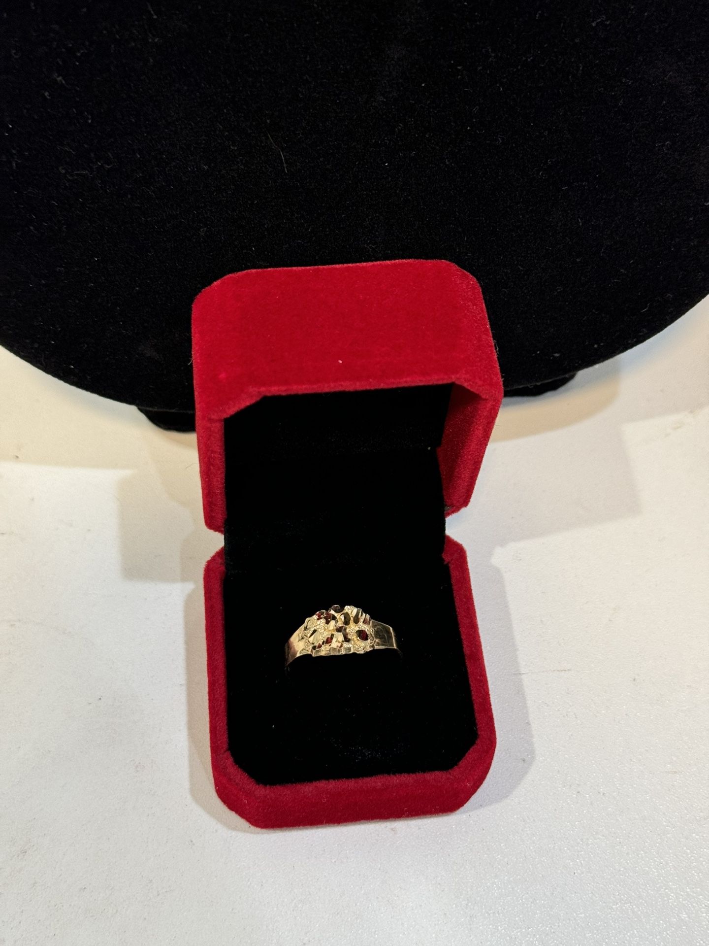 14k Gold Nugget Ring