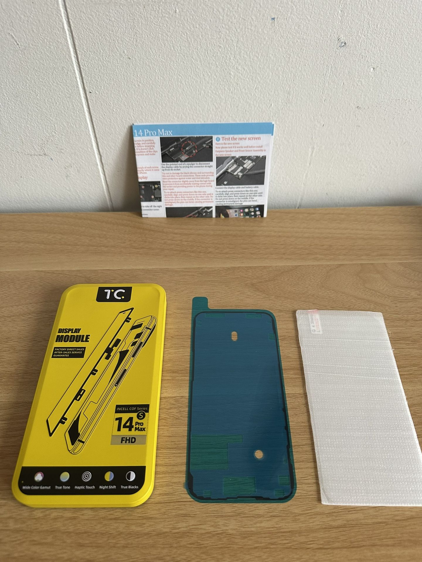 Replacement display module for an iPhone 14 Pro Max