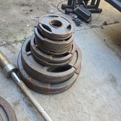 Olympic Qeight With Bar