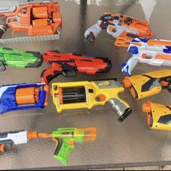 Nerf Gun Lot