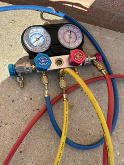 PITTSBURGH R134A A/C Manifold Gauge Set