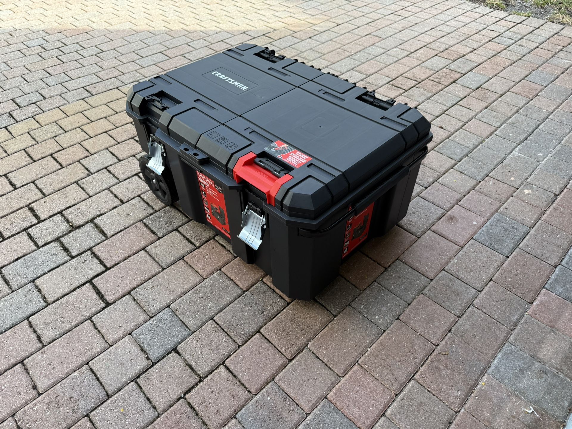 Craftsman Versastack 30 in. Rolling Tool Chest Black/Red 