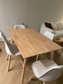 Dinning table and chairs