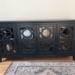 Beautiful Craft & Main Westbury 70" Accent Console / Sideboard in Dark Blue.