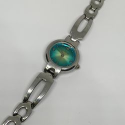 No Boundaries Women Watch Silver Tone 23mm Size 7” Quartz Analog UNTESTED—Shipping Only—