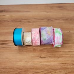 Spring Ribbon And Flower