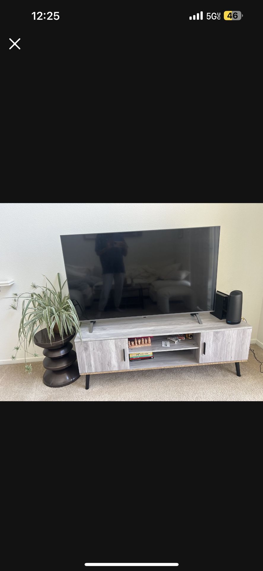 Gray Tv Stand