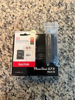 Canon PowerShot G7 X Mark III New