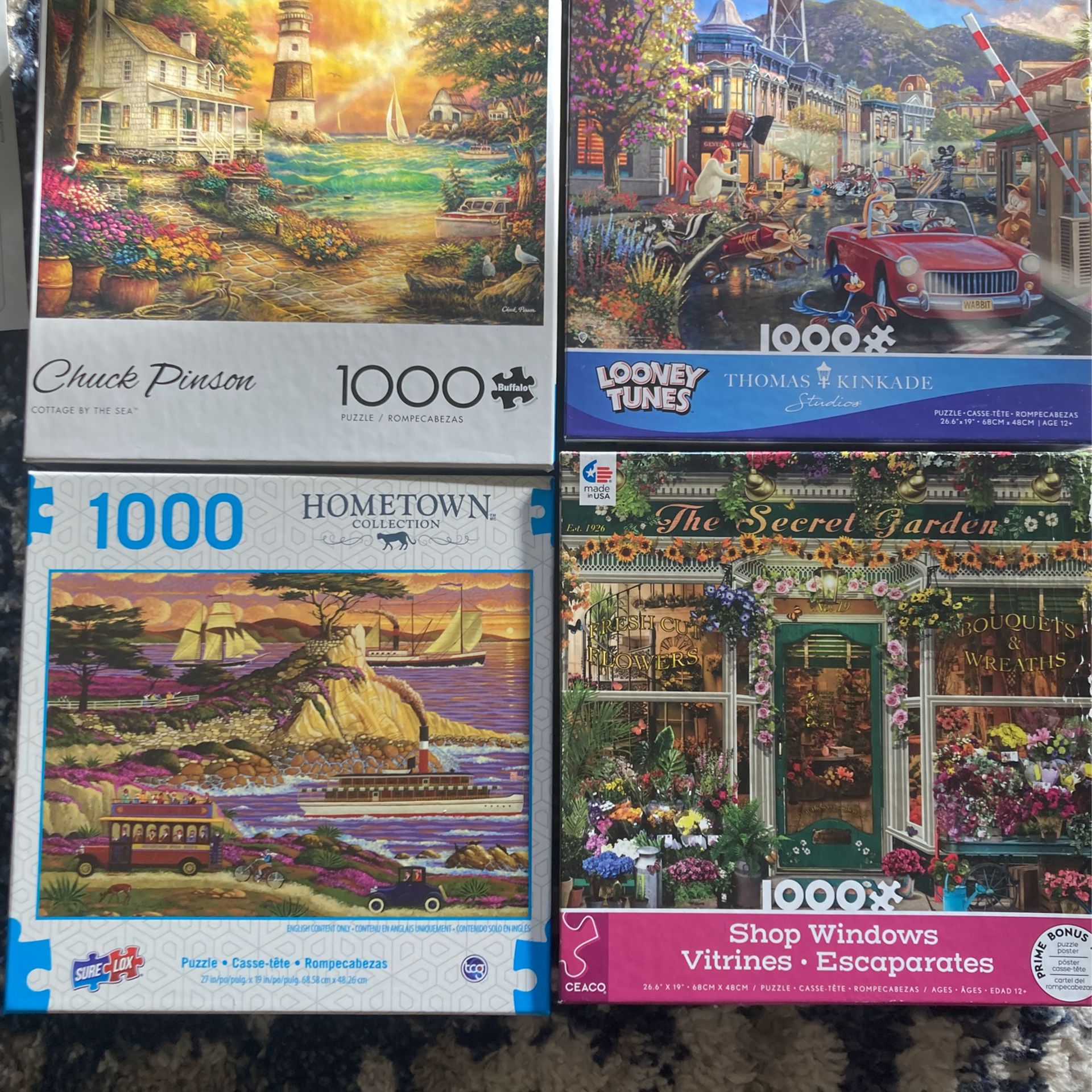 Puzzles! 1000+ Pieces 
