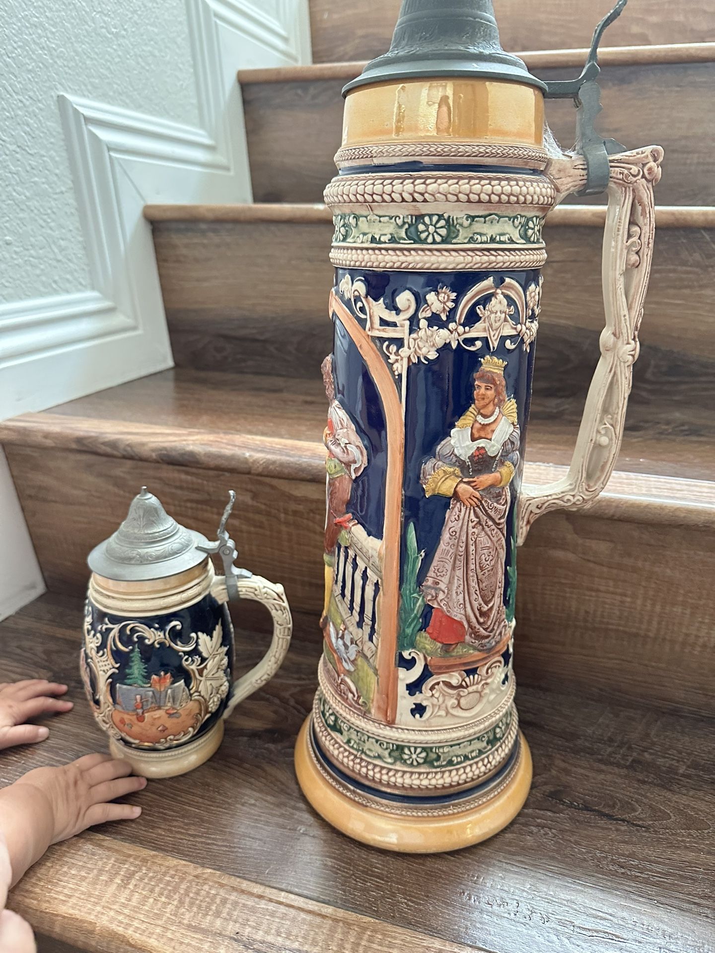 German Beer steins
