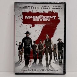 NEW The Magnificent Seven DVD 2016 Rated PG-13 PRICE FIRM