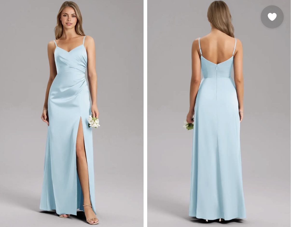 NEW Azazie Dress in Sky Blue Prom or Bridesmaid Dress