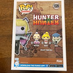 Funko Pop! Anime Hunter x Hunter SHAIAPOUF 2023 SDCC Exclusive #1320