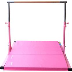 Z Athletic Elite Gymnastics Bar and Mat

