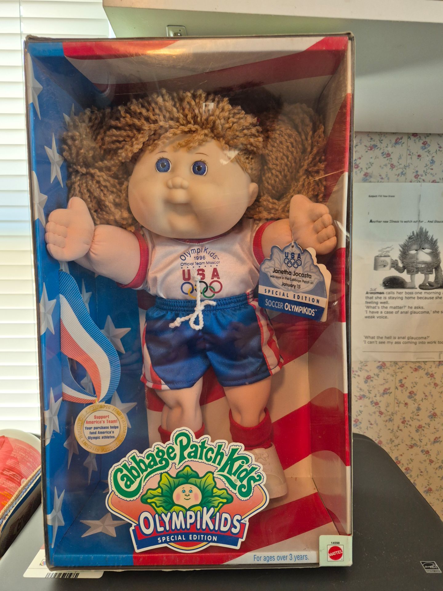 1996 SPECIAL EDITION SOCCER OLYPIKID. Thav not out of Box, Brand new