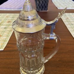 Glass Beer Stein