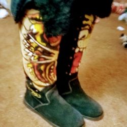 Women's Knee-high Ed Hardy Uggs