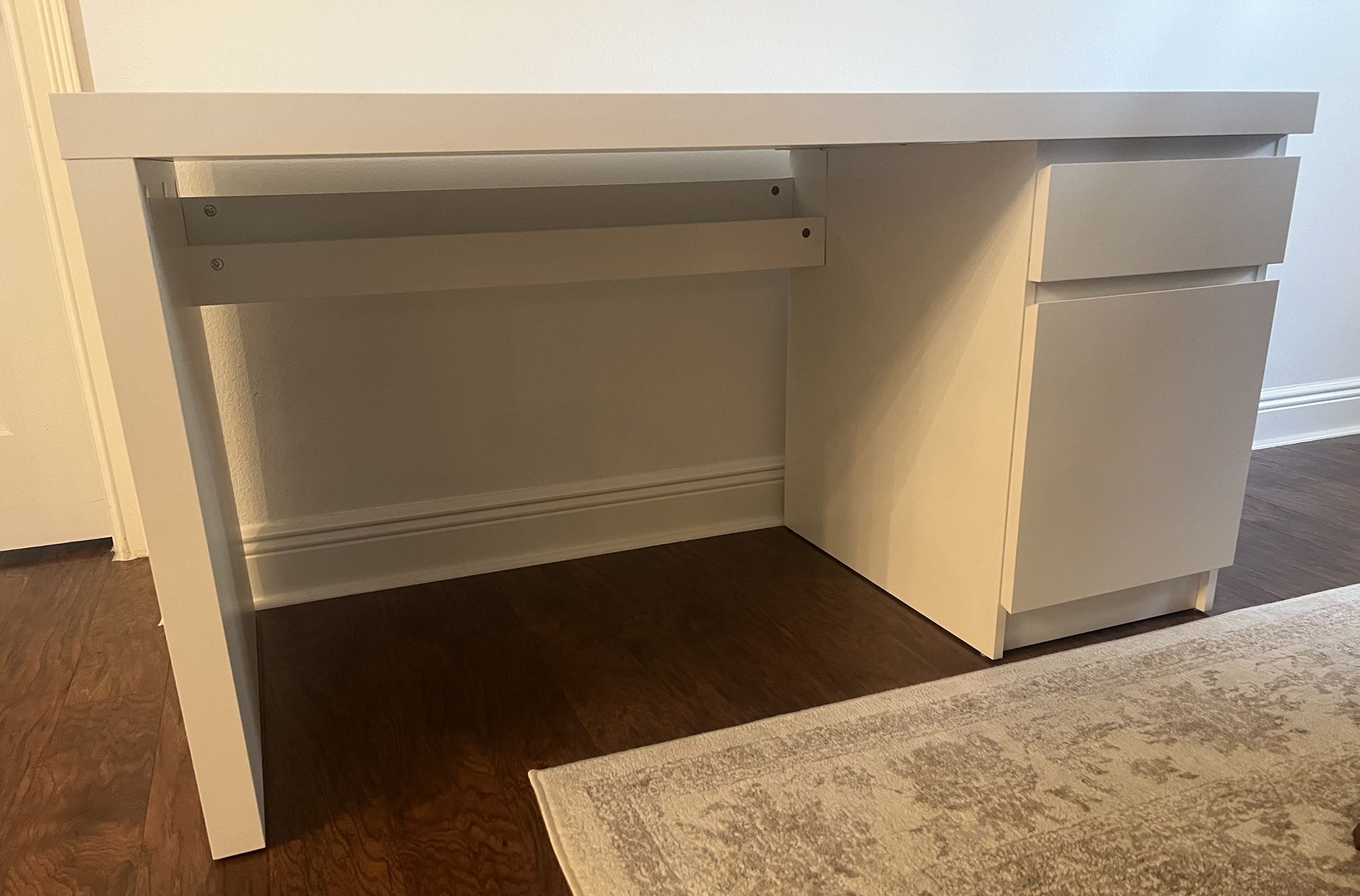 IKEA Malm White Desk $125
