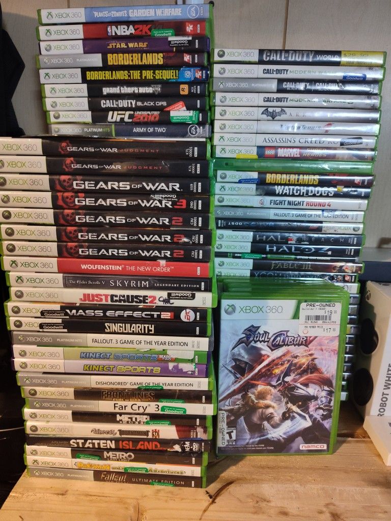 Xbox 360 Games Price Varies
