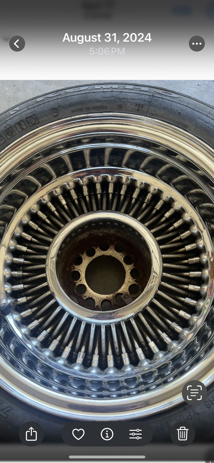 Set of 14”s with 4 lug