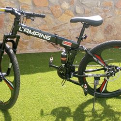 26" Folding  mountain Bike .