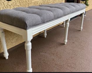Upholstered bench