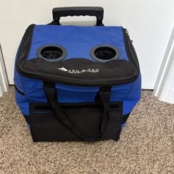 Cooler bag with wheels 